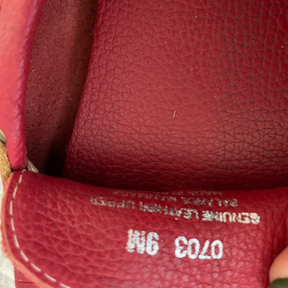 Red Loafers - Picture 3 of 3